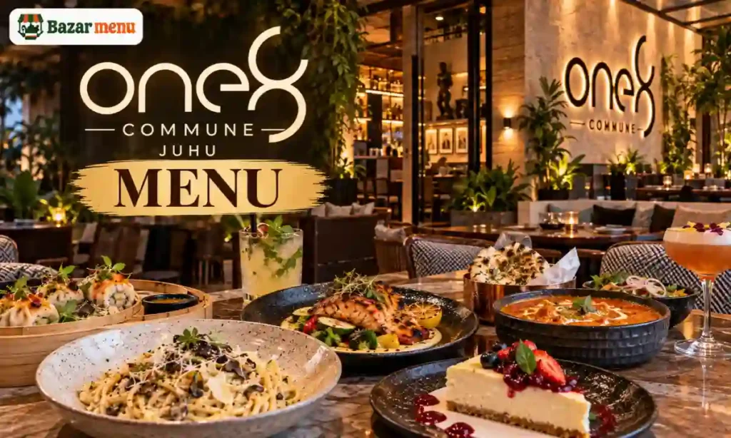 One8 Commune Juhu Menu