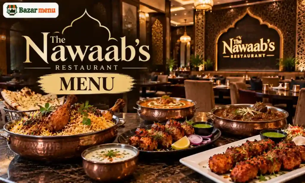 The Nawaab's Restaurant Menu